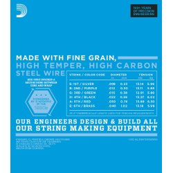 D'Addario EXL120BT, 009 - 040 (Balanceret)